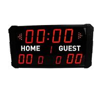 CCZRD Digitale Elettronico del Tabellone Segnapunti Colpo di Secondi Del'interno LED 12/24/30 for Pallacanestro, Baseball/Calcio/Tennis Facile Vedere Sia all'Interno Che all'Esterno