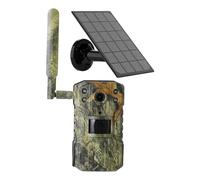 CCZRD Macchina Fotografica For La Fauna Selvatica Con Telecamera Da Caccia Solare 4MP 14MP 4G SIM Card Visione Notturna Attivata Dal Movimento