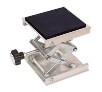 CCZRD Martinetto di Sollevamento A Forbice for Piattaforma A for Assorbimento degli Urti for Macchine for La Lavorazione del Legno Manuale Funzionamento Fluido Efficiente(Aluminum B)