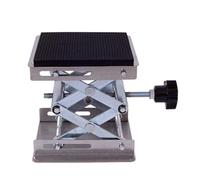 CCZRD Martinetto di Sollevamento A Forbice for Piattaforma A for Assorbimento degli Urti for Macchine for La Lavorazione del Legno Manuale Funzionamento Fluido Efficiente(SS 10X10cm)