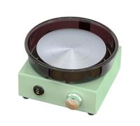 CCZRD Mini Tornio da Vasaio con Rotazione Bidirezionale, Telaio in Metallo, Paraspruzzi Rimovibile Ruota Stabile Fluido