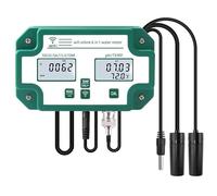 CCZRD Misuratore di Controllo Dela qualità Del'acqua Intelligente PH TDS EC Salinità SG Temp WiFi App Tester for Acquari ATC Monitor Online con Spina Adattatore