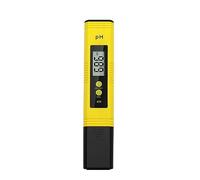 CCZRD Misuratore di PH 0,01 Alta Precisione for Tester di qualità Acqua con Intervallo di Misurazione 0-14 Adatto for Acquario Piscina(Yellow)