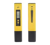 CCZRD Misuratore di PH 0,01 Alta Precisione for Tester di qualità Acqua con Intervallo di Misurazione 0-14 Adatto for Acquario Piscina(Yellow)