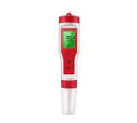 CCZRD Misuratore di PH Professionale 4/3 in 1 TDS/Temp/EC PH Tester di qualità Acqua Penna Rilevatore di Conducibilità Monitor Strumento di Misurazione della Purezza(EZ-9908 4 in 1)