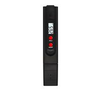 CCZRD Penna TDS Strumento di Durezza Acqua Ad Alta Precisione EC TDS Tester Misuratore di PH Acquario Piscina Penna for Test di Purezza Acqua(Black)