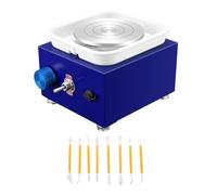 CCZRD Ruota for Vasaio Elettrica 2000 Giri/min velocità Regolabile for con Grandi Piastre Strumenti for Modellare for Fai da Te Ruota Stabile Fluido