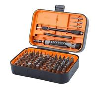 CCZRD Set Di Cacciaviti Precisione, Punte For Cacciavite, Kit Strumenti Riparazione, Strumento For Il Miglioramento Della Casa, Elettronica For Computer Ottima Fattura Utilizzo Versatile(Orange)