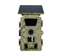 CCZRD Solar Trail Camera 4K 5K 60MP WiFi Fotocamera Da Gioco IP66 Visione Notturna Grandangolare Impermeabile For Il Monitoraggio Del Rilevamento Esterno(4K)