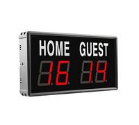 CCZRD Tabellone Segnapunti Elettronico Mini Contatore di Punteggio Pallacanestro Digitale for Giochi Concorrenza Sport Indoor Badminton Facile Vedere Sia all'Interno Che all'Esterno