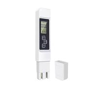 CCZRD Tester for Acqua Digitale TDS Portatile Penna for Test Acqua Misuratore di Analisi della qualità Acqua Controllo della Purezza Acqua Misurazione 0-9999 Ppm(TDS EC TEMP-01)
