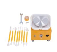 CCZRD Tornio da Vasaio, Mini Bacinella d'Acqua, Macchina for L'insegnamento Del'arte della Ceramica for Bambini, for Il Disegno degli Embrioni Ruota Stabile Fluido