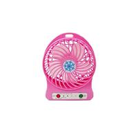 CCZRD Ventilatore a LED ricaricabile portatile Raffreddatore d'aria Mini USB da scrivania a terzo senza ventola di raffreddamento della batteria Raffreddamento Rapido Efficace Stare Sempre Comodi
