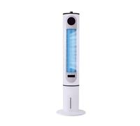 CCZRD Ventilatore A Torre Elettrico Con Telecomando Condizionatore D'aria Umidificante Raffreddato Ad Acqua Estivo For Uso Domestico Flusso D’aria Uniforme Confortevole(Remote)