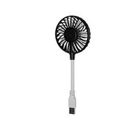 CCZRD Ventilatore piccolo USB Piccolo tavolo da ufficio silenzioso in linea Raffreddatore for portatile estivo Ricaricabile Raffreddamento Rapido Efficace Stare Sempre Comodi