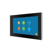 CCZRD Videocitofono Da 7 Pollici Smart Home Videocitofonico 1080P 110 ° Videocamera Con Campanello Cablato IPS Full Touch Monitor Ampia Gamma di Ambienti Domestici(K6-M70BA)