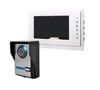 CCZRD Videocitofono Di Sicurezza Kit Telecamera IR Antipioggia For Casa Villa Edificio Appartamento Ampia Gamma di Ambienti Domestici(E KIT)