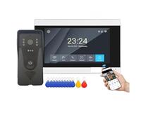 CCZRD Videocitofono Wi-Fi Da 7 Pollici 1080P Con Citofono Wireless Tuya Smart Home, Di Controllo Accessi For Ville E Appartamenti Ampia Gamma di Ambienti Domestici(7inch LCD Not TF-B)