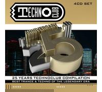 CD 25 Anni Technoclub Compilation Di Talla 2XLC 4CD