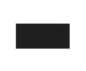 CD-4 Frontale senza targhetta color nero RAL 9005