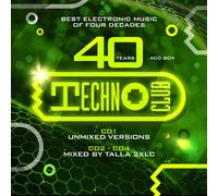 CD 40 Anni Techno Club Di Talla 2XLC 4CD
