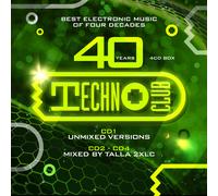 CD 40 Years Techno Club von Talla 2XLC 4 CD Compilation Box Set