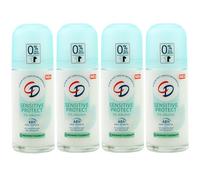 CD Deodorante Roll On Sensibile Protect 12 X 50ml 48H Protezione 0% Alluminio