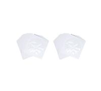 CD DVD Sleeves, DVD CD Media Paper Envelop Sleeves Holder con Clear Window Close Flap Bianca, Confezione da 200