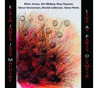 CD ELVIN JONES JAZZ MACHINE-LIVE AT PARIS OLYMPIA 1972-CD Nuovo