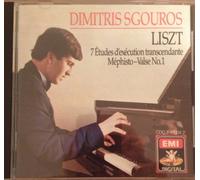 CD- FRANZ LISZT- ETUDES D'EXECUTION MEPHISTO- DIMITRI SGOUROS-- EMI- 1987-- ZCD8