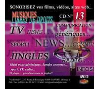 CD Illustrations Musicales Audio Stud+ Vol.13 Génériques, Gingles