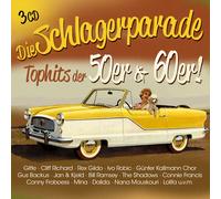 CD La Schlagerparade Top Hits Degli Anni 50 E 60 Di Diversi Interpreti 3CD