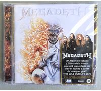 CD MEGADETH by MEGADETH NUOVO SIGILLATO 2026 con custodia gioiello pista bonu...