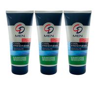 CD MEN Gel Doccia COOL FRESHNESS 3 X 200 Ml 2IN1 Doccia Pelle E Capelli