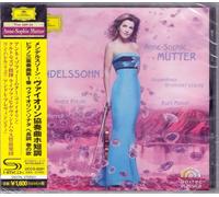 CD New Anne-Sophie Mother Violin Mendelssohn Con. Japan OBI