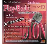 CD Play Back Audio Stud+ Vol.13 Céline Dion