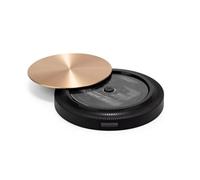 Cd Player,Lettore Cd Portatile Altoparlante Bluetooth portatile Lettore CD musicale vintage a lunga durata(Black)