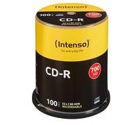 CD 80100 INT - Intenso CD-R 700 MB/80 min, scatola da 100 pezzi