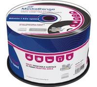MediaRange MR226 - 50 CD-R Vinyl Black Print 700MB 80 Min 52X, in cake