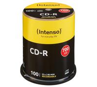 CD-R Intenso 700MB 52x Cakebox 100 pezzi