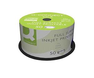 CD-R stampabili Q-Connect spindle 700 MB 80 min 52x conf. 50 - KF18020