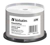 CD-R Verbatim DataLifePlus 52x 700 MB, confezione da 50 dischi