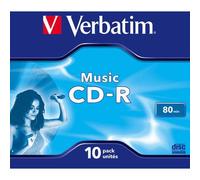 Cd-r vergine verbatim 43365 10 pz jewel case