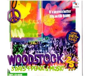 CD-Rom for PC - Woodstock 25th Anniversary