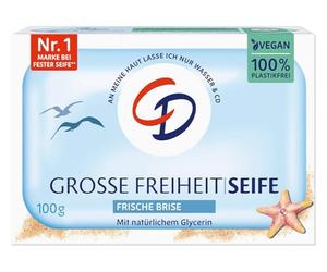CD | Sapone MILDE GRANDE LIBERTÀ | "brezza fresca" | vegano e senza microplastica | 100 g