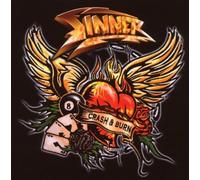 CD SINNER CRASH & BURN NUOVO SIGILLATO