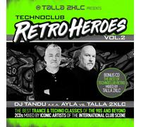 CD Talla 2XLC Presenta Techno Club Retroheroes Vol. 2 di Vari Artisti 2CDs
