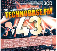 CD Teachnobase.fm Vol. 43 di Vari Artisti 3CDs - Digipack