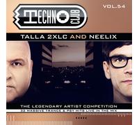 CD Techno Club Vol. 54 Mixato Da Talla 2XLC E Neelix 2CDs