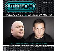 CD Techno Club Vol. 57 Di Talla 2XLC E James Dymond 2CD